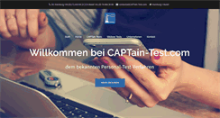 Desktop Screenshot of captain-test.com